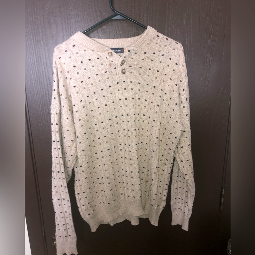 Vintage Van Huesen Men’s Cotton Sweater
